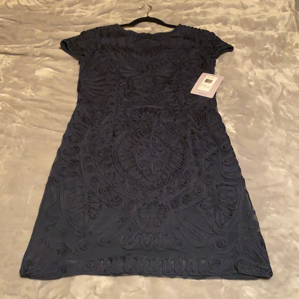 Women’s JS Collections Dress in Navy Blue. New with tags.